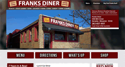 Desktop Screenshot of franksdinerkenosha.com